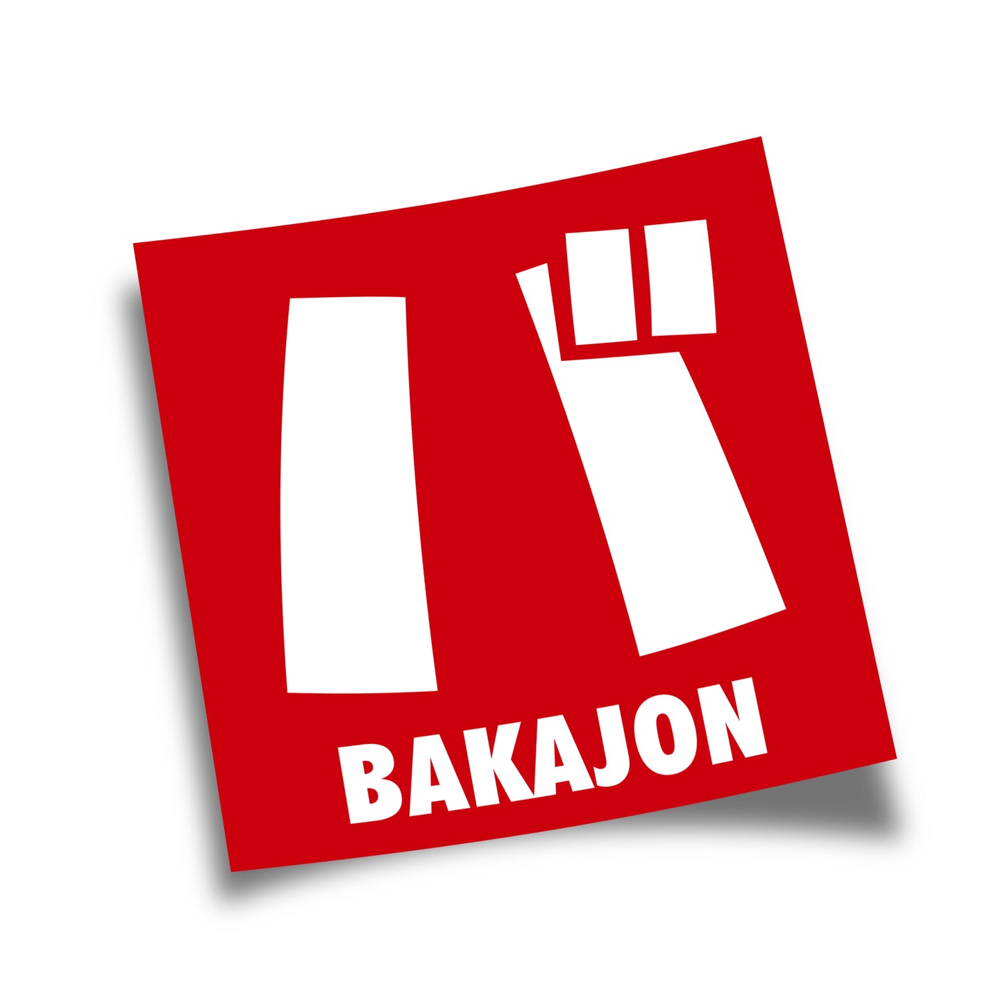 Sticker BAKAJON ROUGE