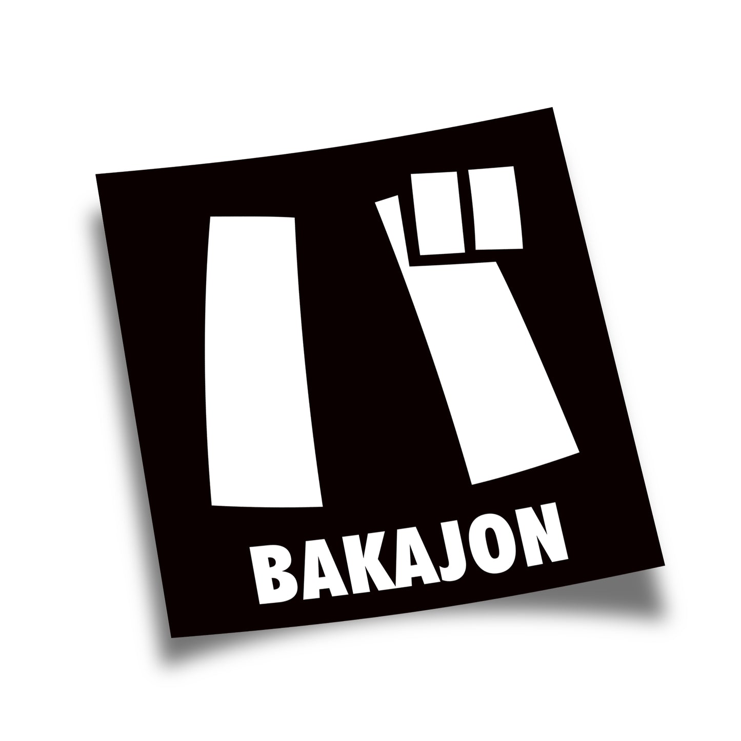 Sticker BAKAJON NOIR